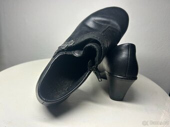 dámské kožené boty RIEKER vel. 37 - 3