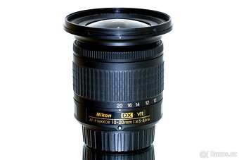 Nikon AF-P Nikkor 10-20mm VR + CPL filtr TOP STAV - 3