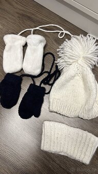 dětské zimní čepice a rukavice - 3