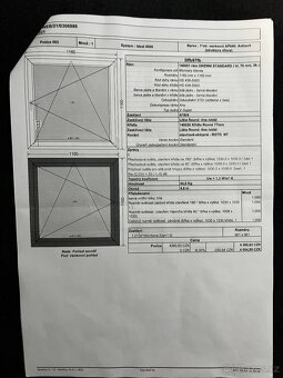 Prodám okna dvojsklo značky Decco EkoSun83 Antracit. 2021 - 3