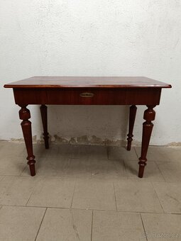 Starožitný stůl se šuplíkem - 3