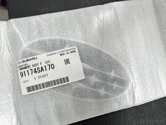 Zadní znak na kufr Subaru WRX STI Forester 15-21 91174SA170 - 3