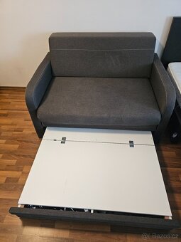 Rozkládací pohovka s úložným prostorem - 3