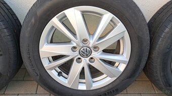 Prodám original letní alukola VW Touran 205 60 16 5x112 - 3