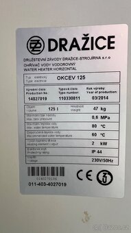 Bojler Dražice 125 okcev - 3