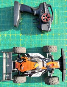 Rezervace. Terénní auto na dálk.ovl. Sand Rider 1:24 oranž - 3