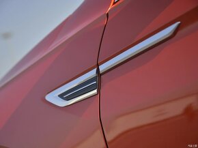 Znak chromová lišta VW Rline, 4motion Tiguan MK2 - 3