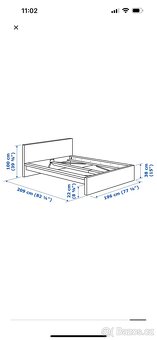 Postel Malm 180x200 - 3