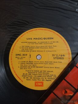 LP deska QUEEN - Live Magic - 3