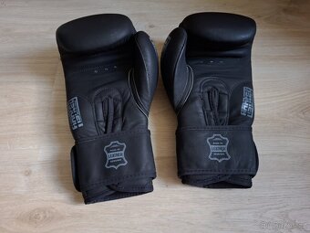 Boxerské kožené rukavice FIGHTER SIAM 14oz - 3