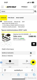 Typová elektroinstalace ECS 7 pólů - 3