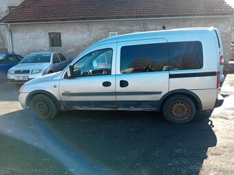 Prodám díly z OPEL COMBO 1,7 55kW,2002 - 3