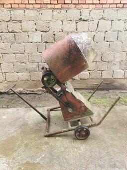 Míchačka stavební. - 3