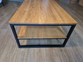 Konferenční stolek z masivu - 3