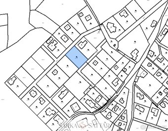 Prodej pozemku 1200m2 k výstavbě RD s výhledem na les v oblí - 3