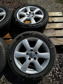 Alu kola, disky r16 5x112 VW 205/55/16 - 3