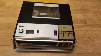 Přenosný kotoučový magnetofon SonyTC800A - sběratelský - 3