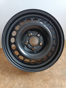 Ocelový/plechový disk 16", 6,5Jx16, ET41, 5x120 - 3