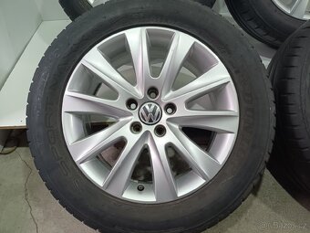 Letní alu kola Tiguan 5x112 R17 pneu 235/55 r17 - 3