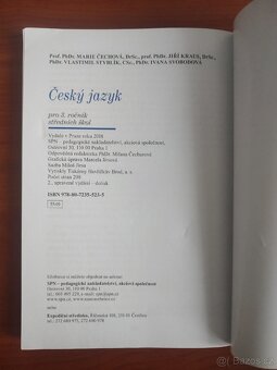 Český jazyk pro 3. ročník SŠ, SPN, vydání 2018 - 3