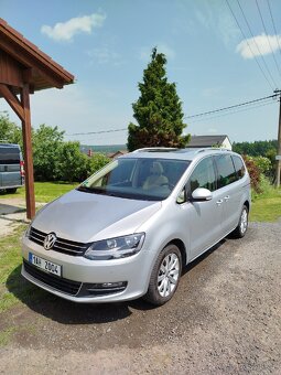 VW Sharan 2.0 TDI (manual) 2011 panorama - 3