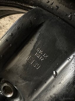 Original opel GM plechové disky r16 + poklice - 3