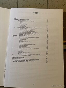 prodám skripta Přehled světové literatury 20.století - 3