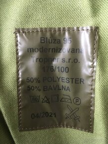 Blůza a kalhoty vz.95 AČR modernizované vel. 176 -100 - 3