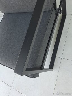 Nové zahradní křeslo hliník - 3