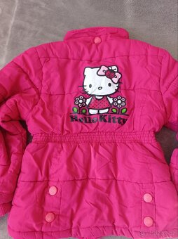 Zimní bunda s Hello Kitty, vel.110 (4-5let) - 3