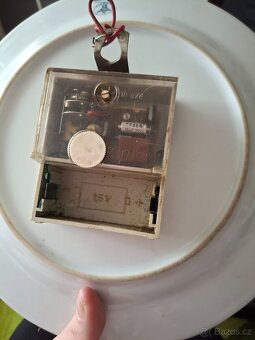 Porcelánové nástěnné hodiny - 3