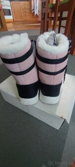 Dětská zimní obuv -sněhule, vel. 34 - 3