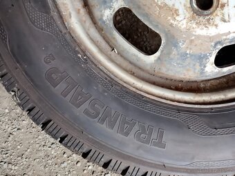 5,5x16 Iveco ocelový disk+ zimní 195/75/16c - 3