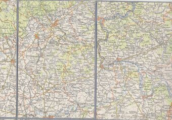 Mapa Ústecký kraj 1951 - 3