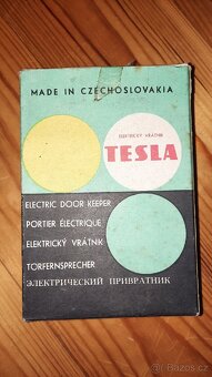 Tesla Elektrický vrátnik r.v.1981 - 3