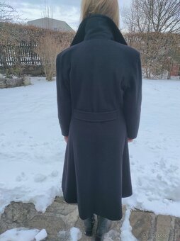 Zimní kabát černý - 3