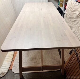 Stůl masiv + lavička - 3