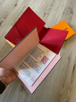 Obal, pouzdro na pas, passport cover LV Louis Vuitton - 3