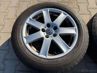 4x al kola 5x120 17 + pneu letní 215/60 R17C - 3