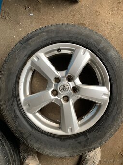 Alu kola Toyota 5x114,3 R17 + pneu 225/65 r17 - 3