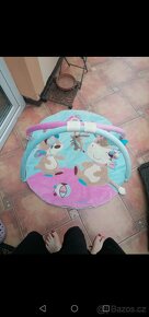 Hrazdička herní deka baby activity gym - 3