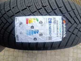 Prodám pneumatiky Hankook Winter icept RS3_205/55 R16 91T - 3