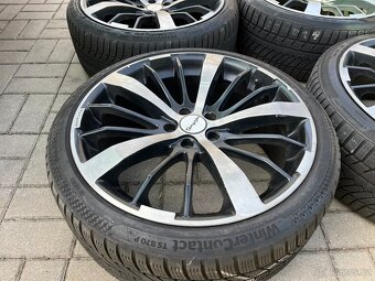 4x alu disky 5x108 R19, pneu 70% - 3