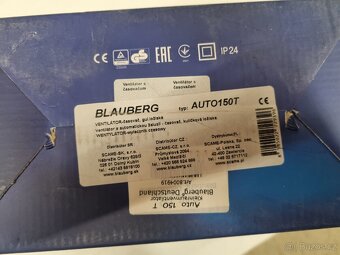Ventilátor Blauberg AUTO 150T - 3