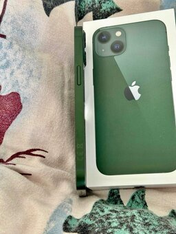 iPhone 13 Mini Green BATERIE 100% TOP - 3