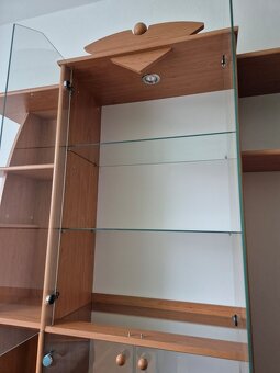 Bytová stěna a konferenšní stolek, olše - 3
