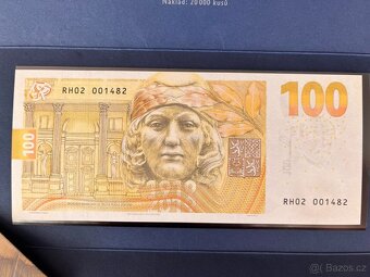 Pamětní bankovka 100Kč Alois Rašín - 3
