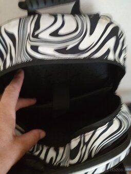 Školní batoh, zebra. - 3
