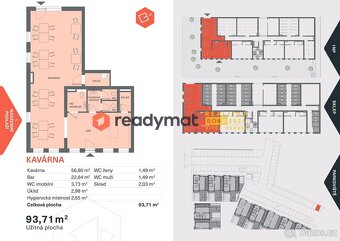 Prodej obchodního prostoru, kavárny, 93 m2, Břeclav - 3