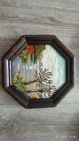 Starožitné vyšívané obrázky - 3